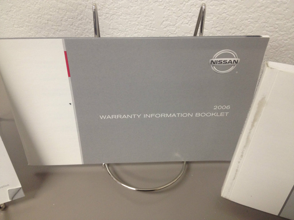 2006 Nissan Altima Genuine OEM Owner's Manual Set with Case--Fast Free Shipping