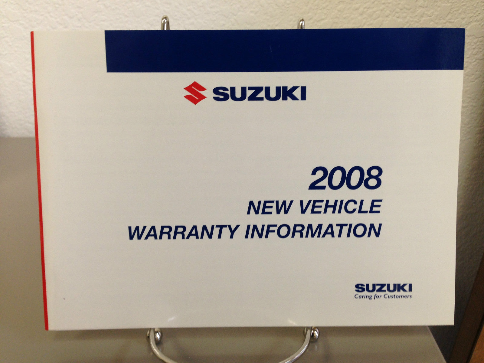 2008 Suzuki SX4 OEM Owner's Manual Set w/ Supplements & Case - Free Shipping!
