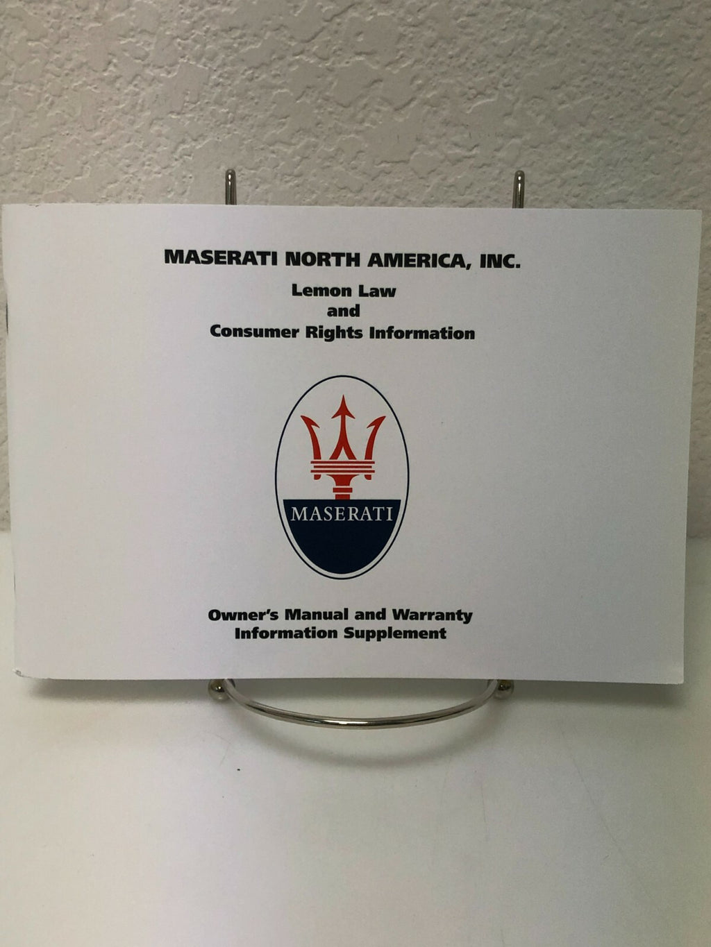 2022 Maserati Quattroporte Genuine OEM Owner's Manual w/Case Free Shipping