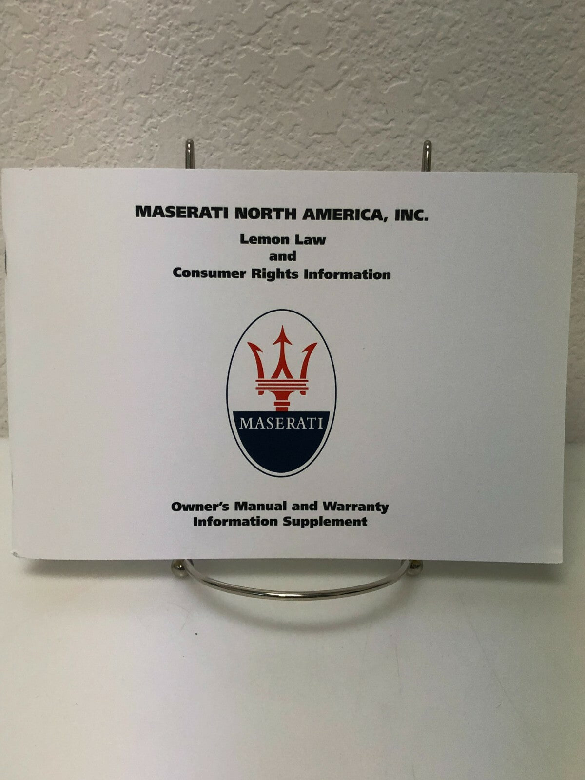 2022 Maserati Quattroporte Genuine OEM Owner's Manual w/Case Free Shipping