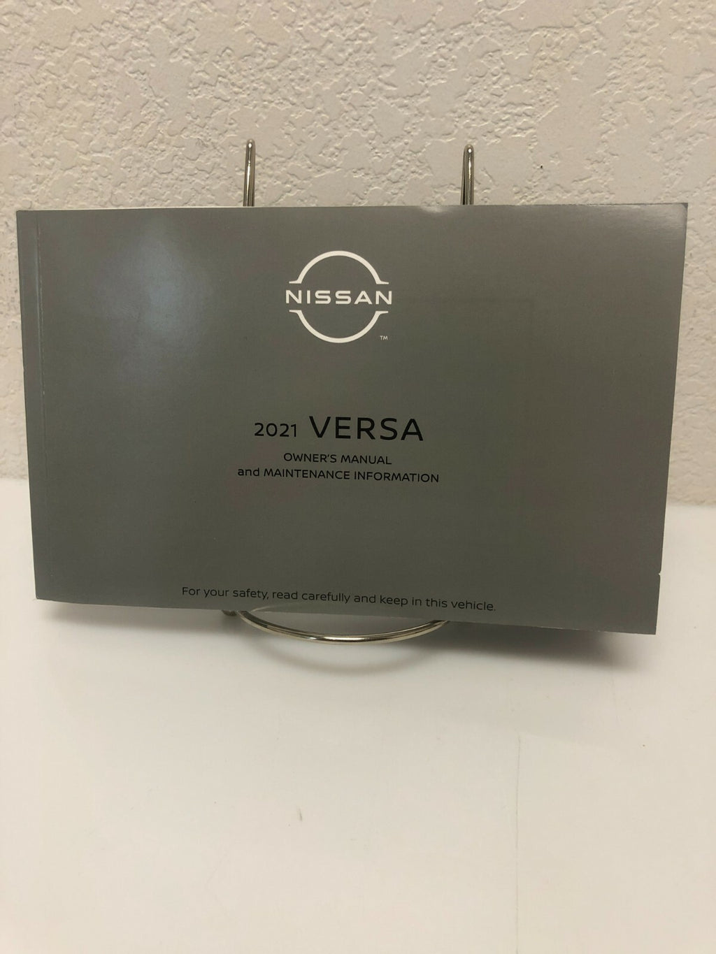 2021 Nissan Versa  OEM Owner's Manual Set W/Black Case, Free Shipping