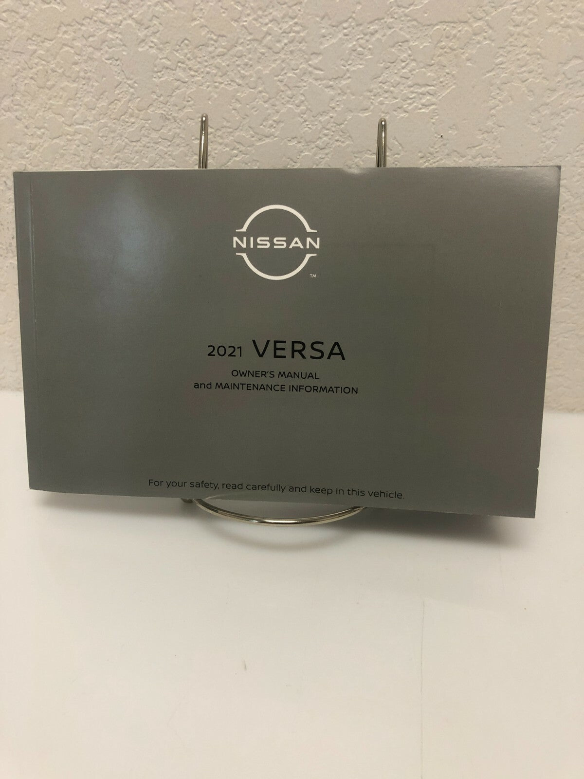 2021 Nissan Versa  OEM Owner's Manual Set W/Black Case, Free Shipping