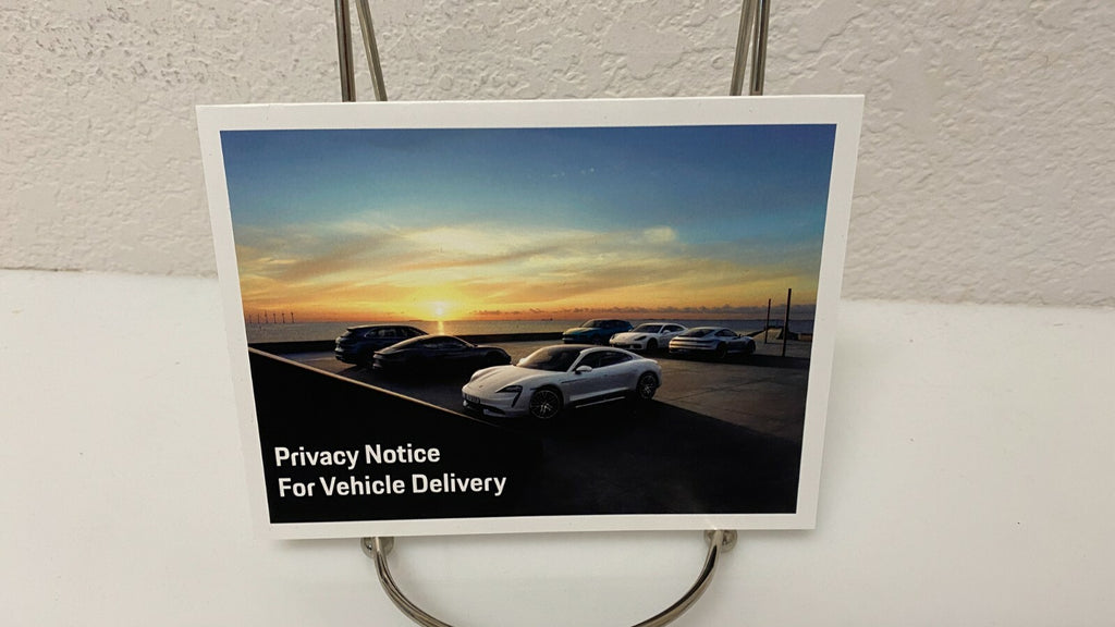 2021 Porsche Taycan Genuine OEM Owner's Manual w/Navigation and logo case