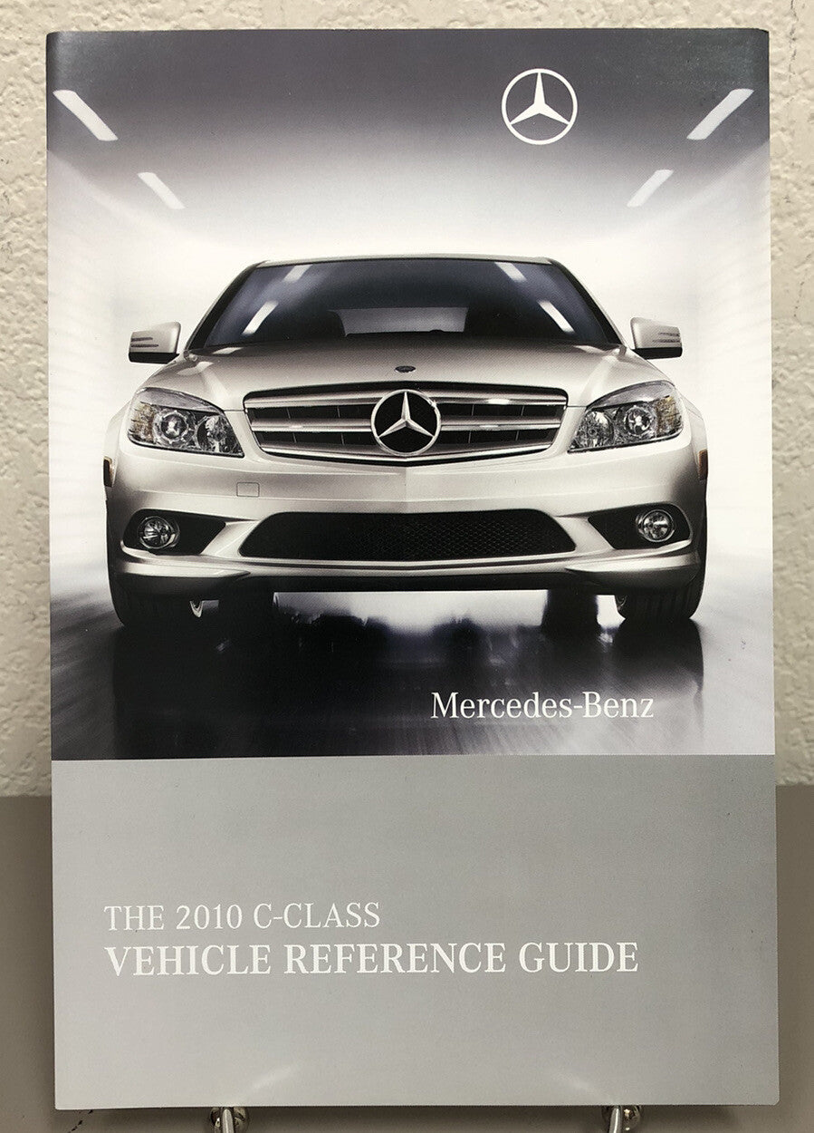 2010 Mercedes Benz C-Class C250 C300 C350 C63 AMG OEM Owner's Manual Set w/Case