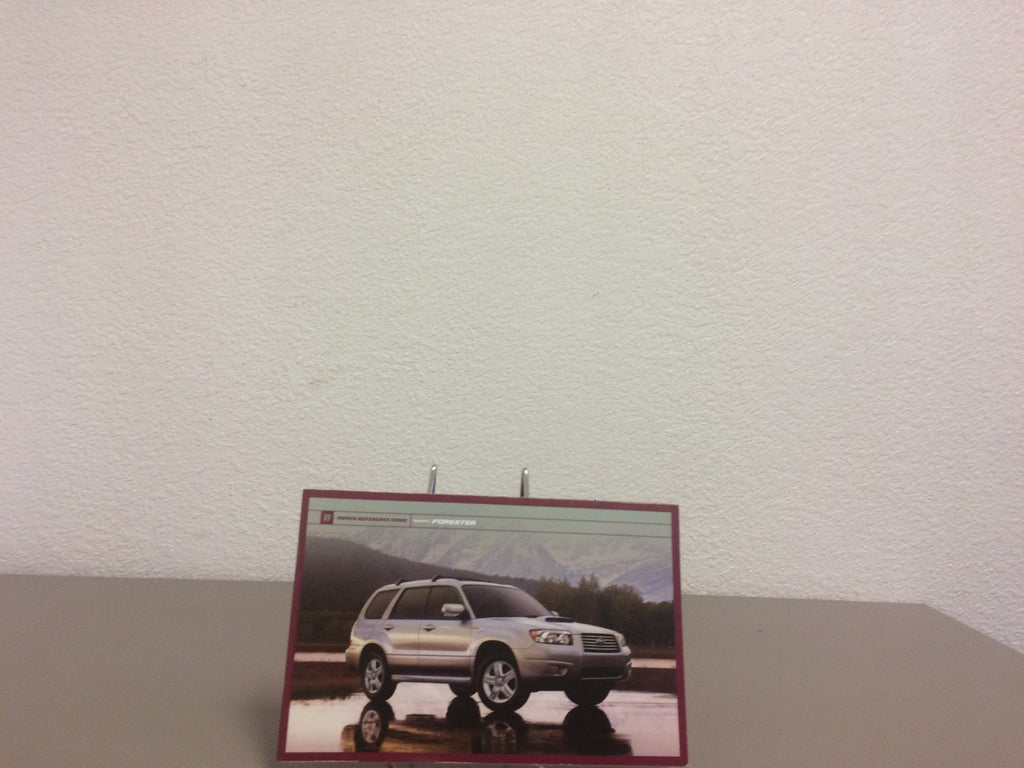 2007 Subaru Forester Genuine OEM Owner's Manual Set with Case--Free Shipping!