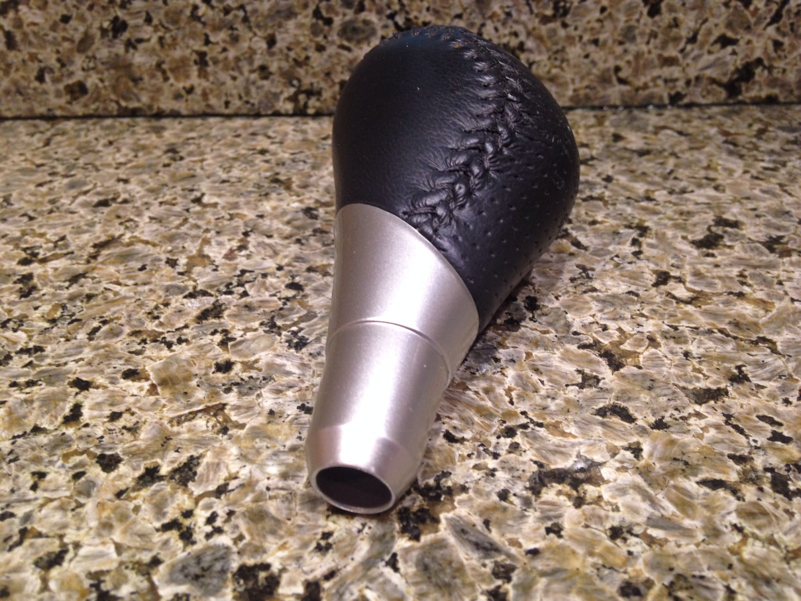 2005 Honda CR-V OEM Shift Knob Black Leather And Chrome