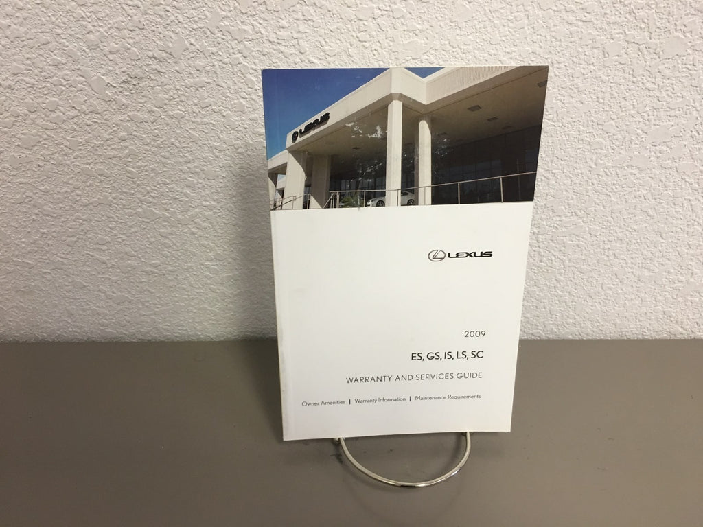 2009 Lexus IS 350 Genuine OEM Owner's Manual Set w/Lexus Case-Free Shipping