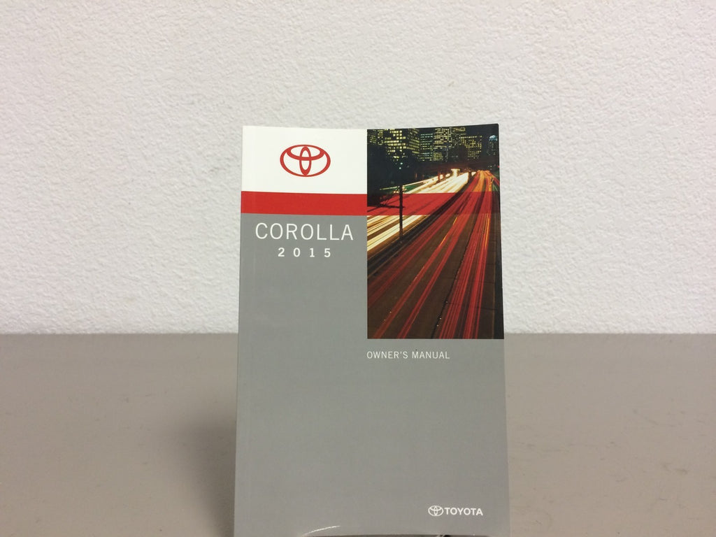 2015 Toyota Corolla Genuine OEM Owner's Manual Complete Set--Free Shipping!