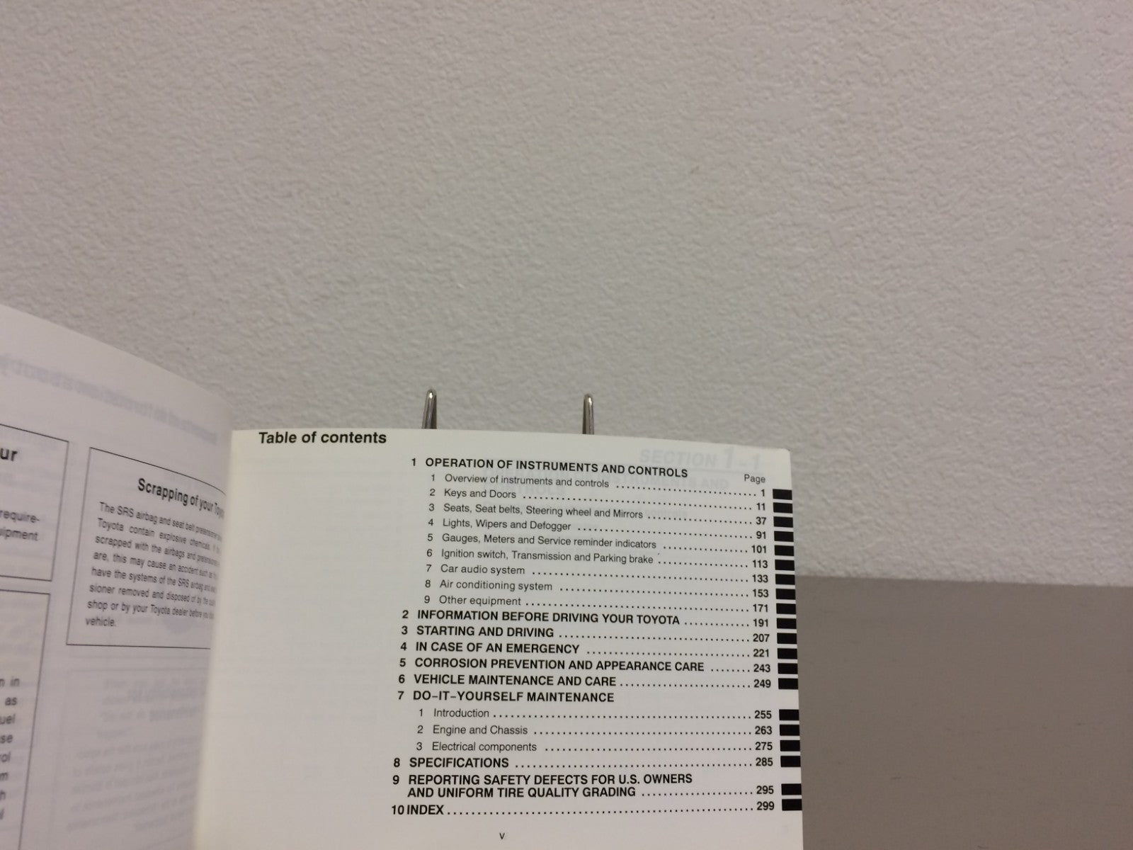 2003 Toyota Camry Genuine OEM Owner's Manual Set w/Toyota Case-Free Shipping