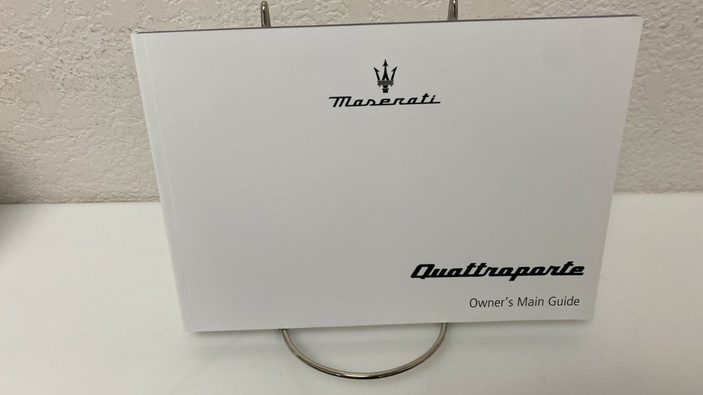 2022 Maserati Quattroporte Genuine OEM Owner's Manual w/Case Free Shipping