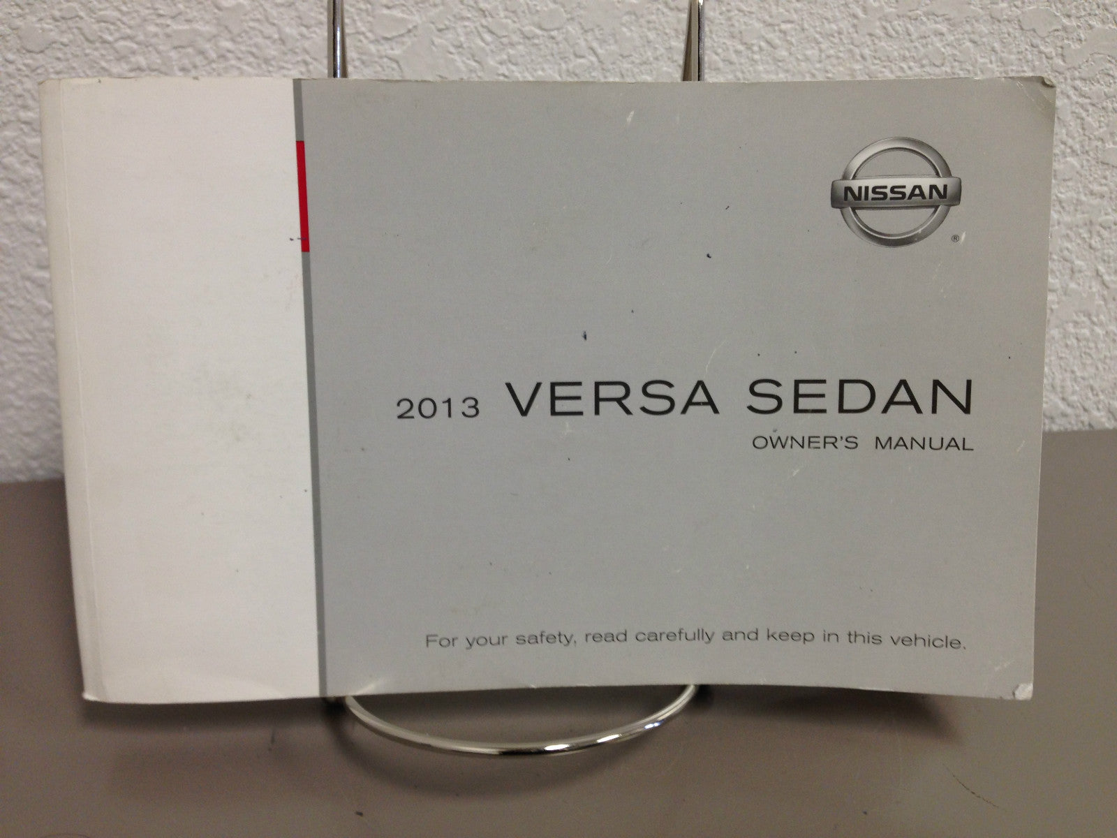 2013 Nissan Versa Sedan Genuine OEM Owner's Manual Set with Case Free Shipping