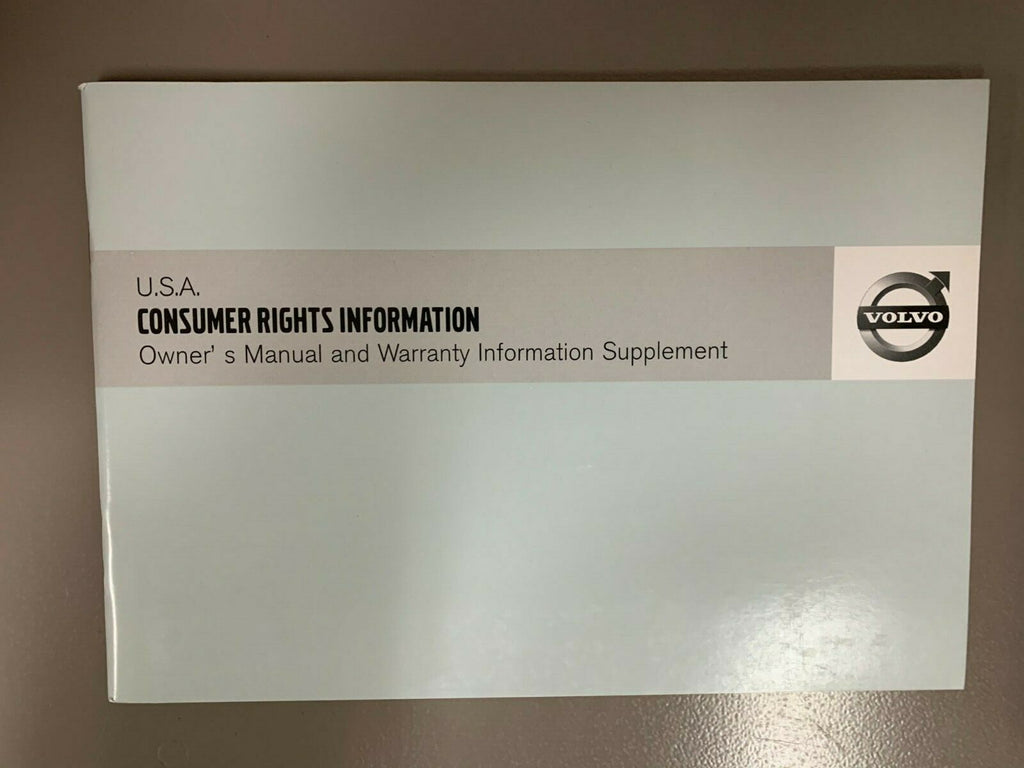 2013 Volvo S60 Genuine OEM Owner's Manual Set with Case--Free Shipping!
