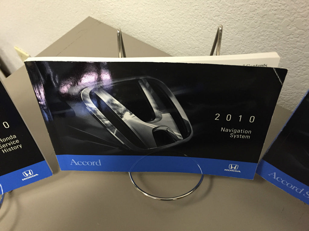 2010 Genuine Honda Accord Sedan Owner's Manual w/Navigation--Free Shipping