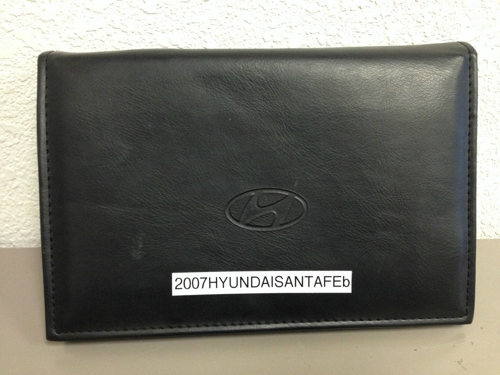 2007 Hyundai Santa Fe OEM Owner's Manual Set w/ Supplements & Case Free Shipping
