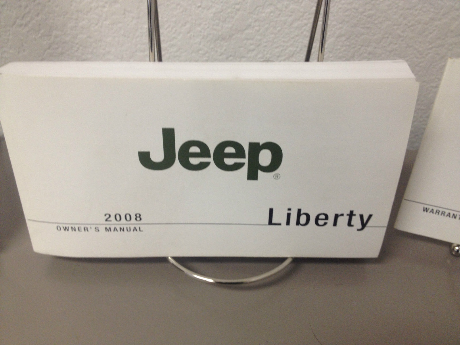 2008 Jeep Liberty Genuine OEM Owner's Manual Set w/Jeep Case--Free Shipping!!!