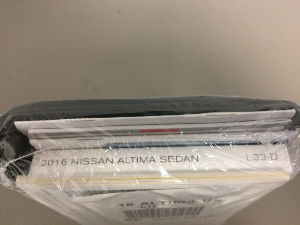 NEW! 2016 Nissan Altima Sedan OEM Owner's Manual & Case-STILL FACTORY SEALED!!!!