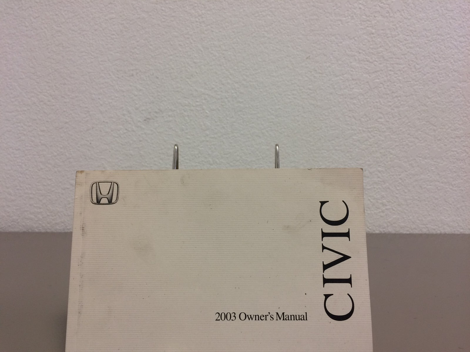 2003 Honda Civic Sedan Genuine OEM Owner's Manual--Free Shipping!