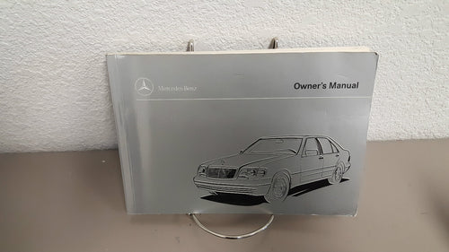 1997 Mercedes Benz S-Class S320 S420 S500 Owner's Manual Set with Mercedes Case