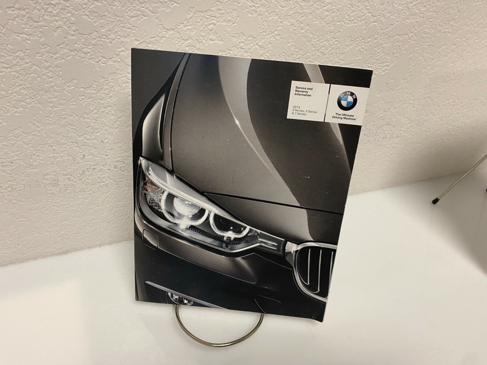 2015 BMW 5 Series Sedan 528i 535i 550i 535d xDrive OEM Owner's Manual w/Case