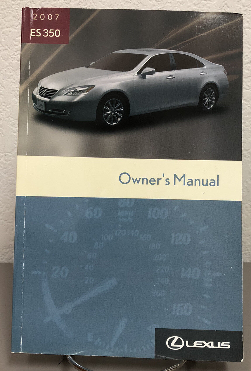 2007 Lexus ES 350 Genuine OEM Owner's Manual Set with Navigation Manual & Case