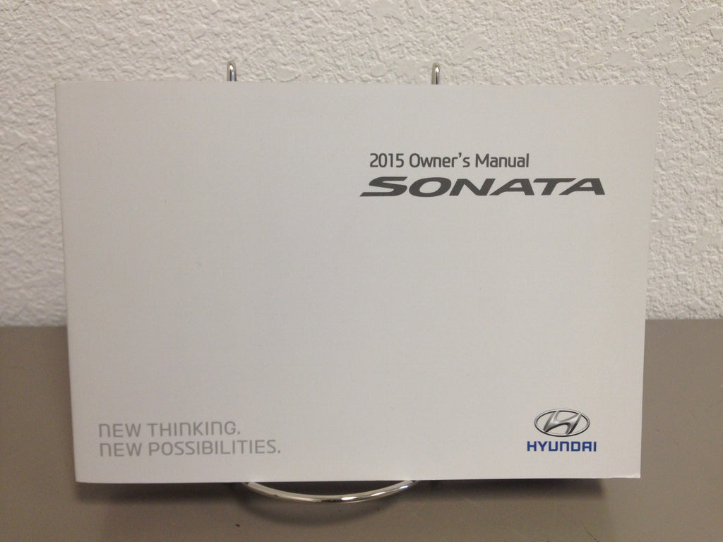 2015 Hyundai Sonata Genuine OEM Owner's Manual w/ Supplements & Case-Ships Free