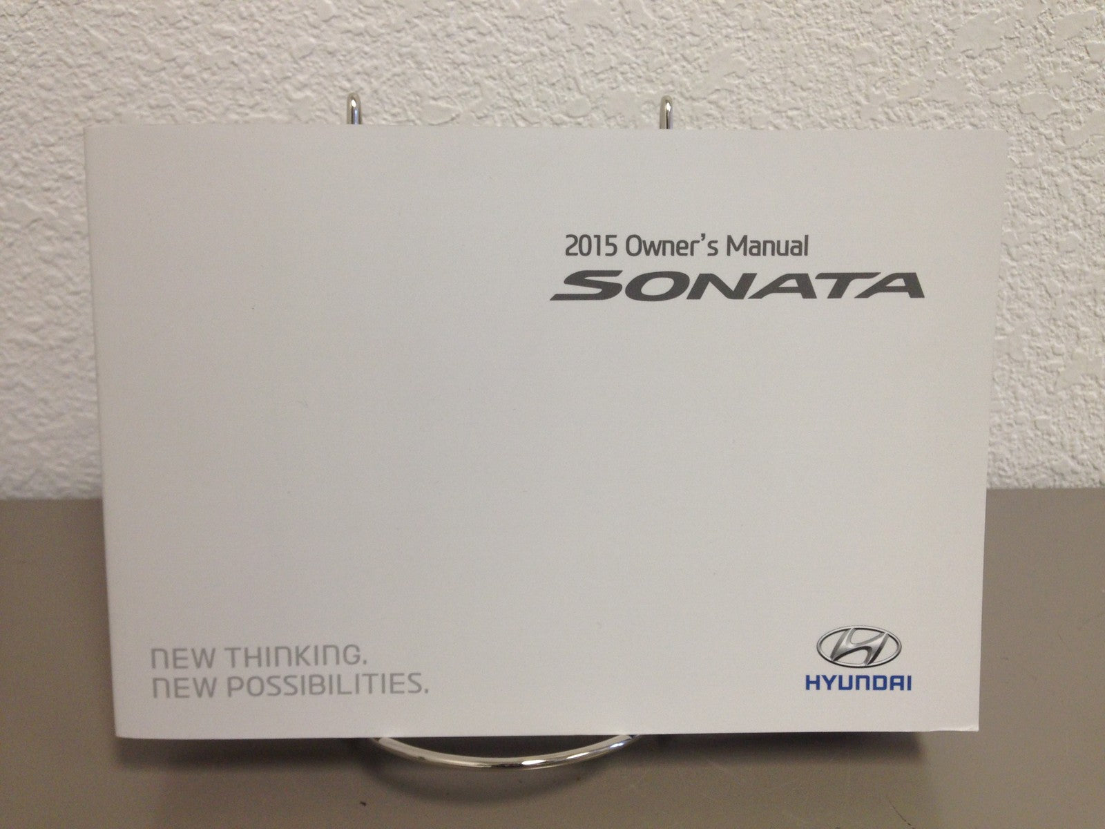 2015 Hyundai Sonata Genuine OEM Owner's Manual w/ Supplements & Case-Ships Free
