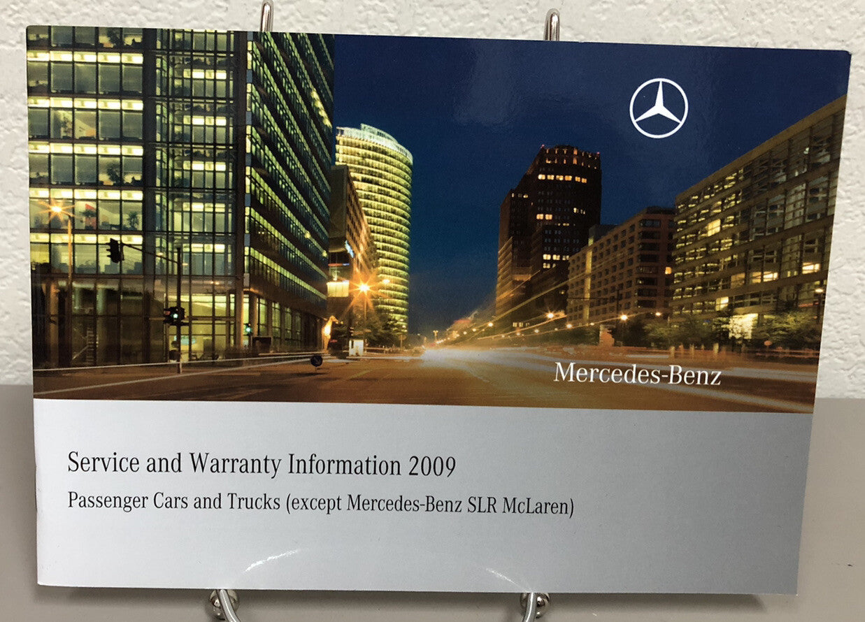 2009 Mercedes Benz R-Class R320 R350 AMG Genuine OEM Owner's Manual w/MBZ Case