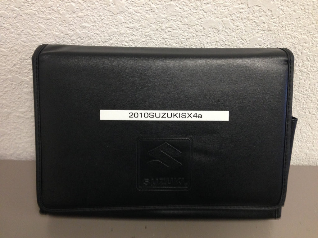 2010 Suzuki SX4 OEM Owner's Manual w/ Supplements & Case - Free Shipping