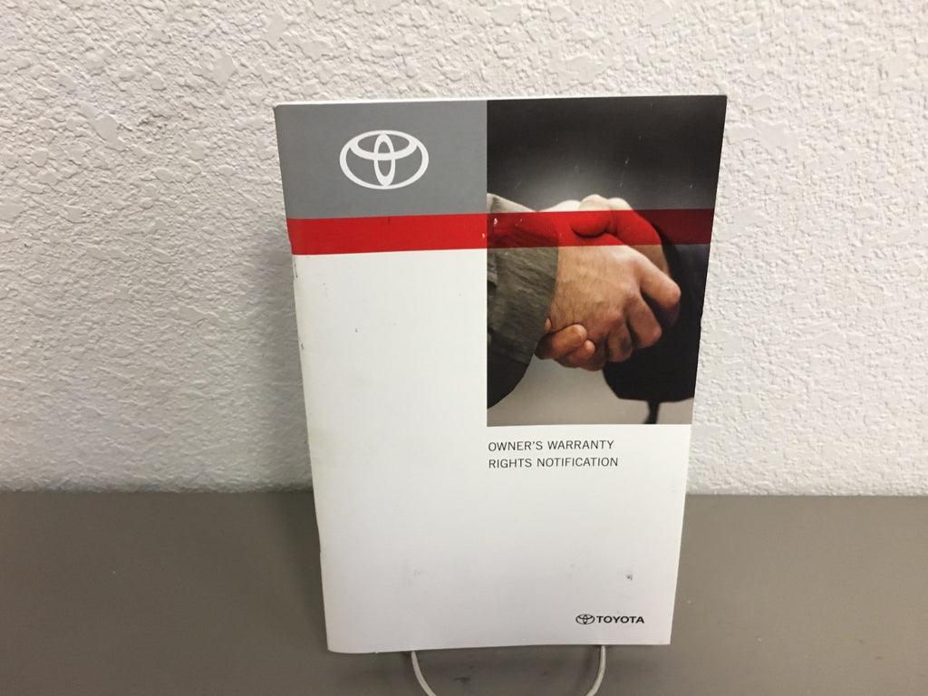 2012 Toyota Camry Genuine OEM Owner's Manual Set w/Case & Bonus Key FOB