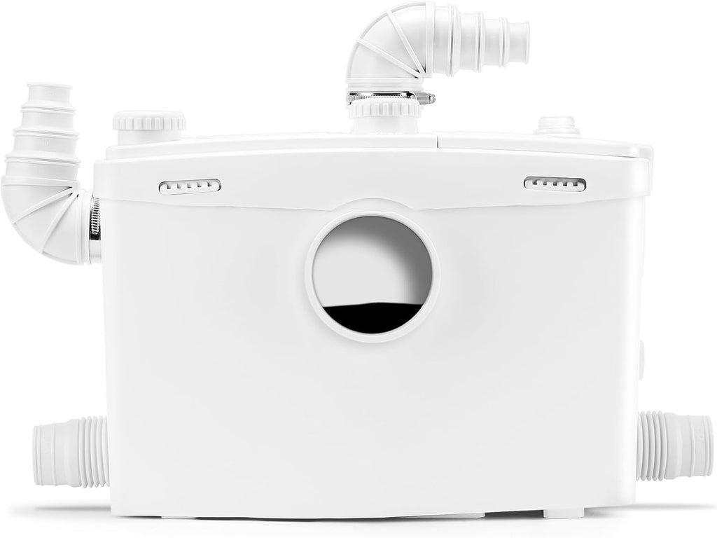 1500W Macerator Pump 2HP Grinding Blade PCB Function Toilet Pump Upflush to 32’