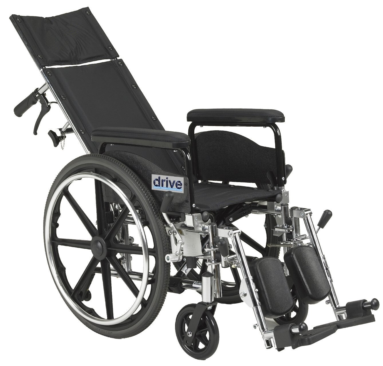 Drive Medical PLA418RBDFA Viper Plus GT Full Reclining Wheelchair--Open Box
