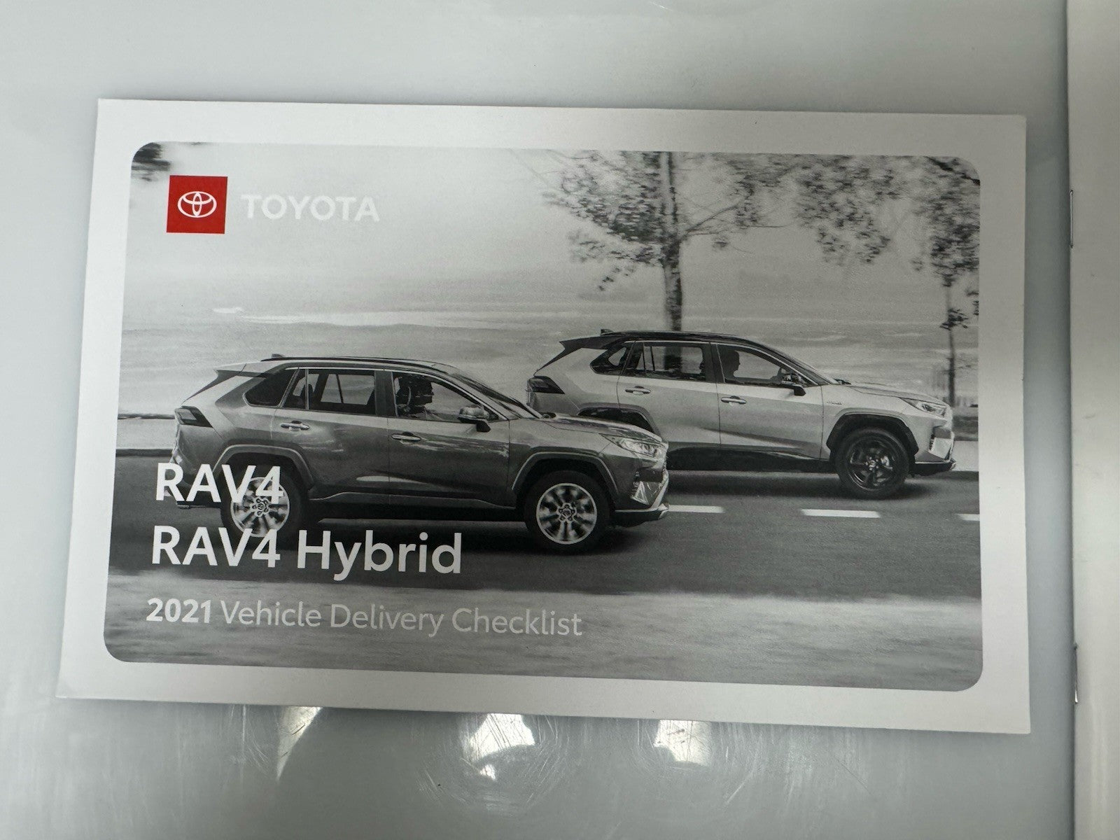 2021 Toyota RAV4 Genuine OEM Owner's Manual Set