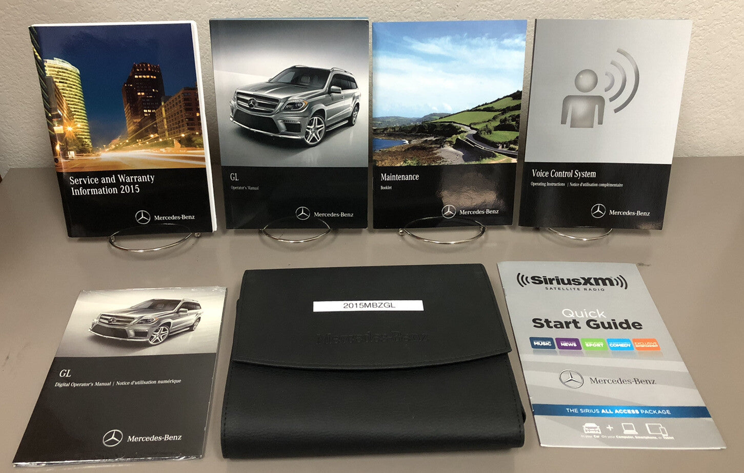 2015 Mercedes-Benz GL 350 BLUTEC 450 4MATIC GL63 AMG OEM Owner's Manual Set