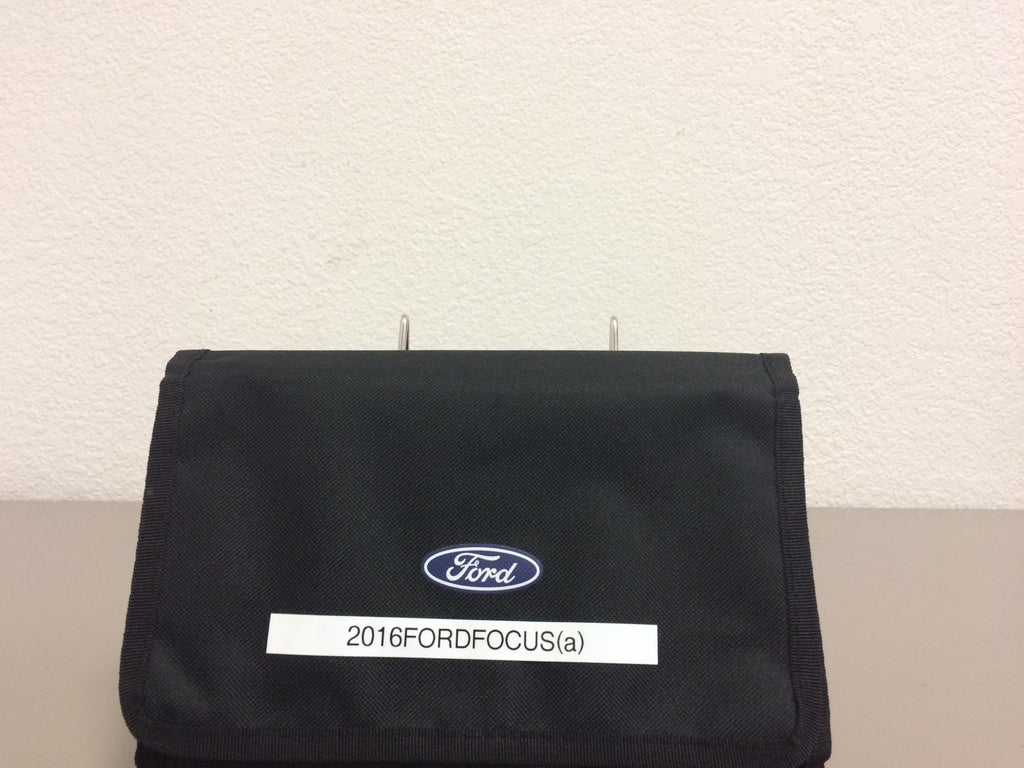 2016 Ford Focus Genuine OEM Owner's Manual Set w/ Supplements and Case