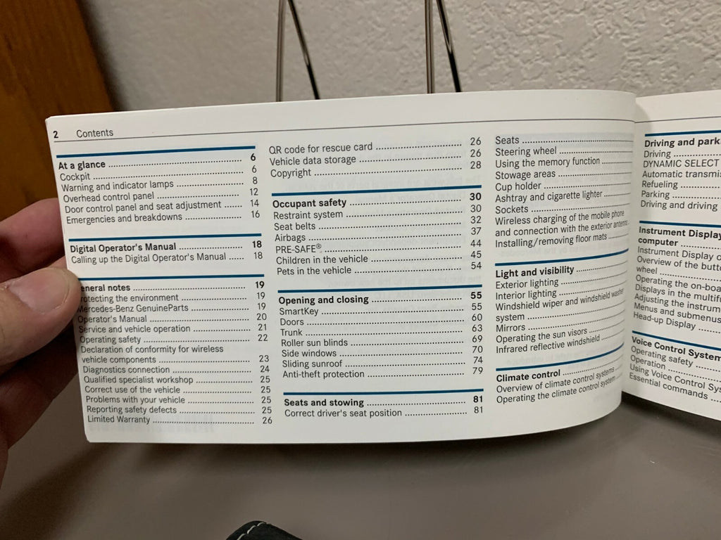 2017 Mercedes-Benz E300 E400 Sedan Genuine OEM Owner's Manual Set w/MBZ Case