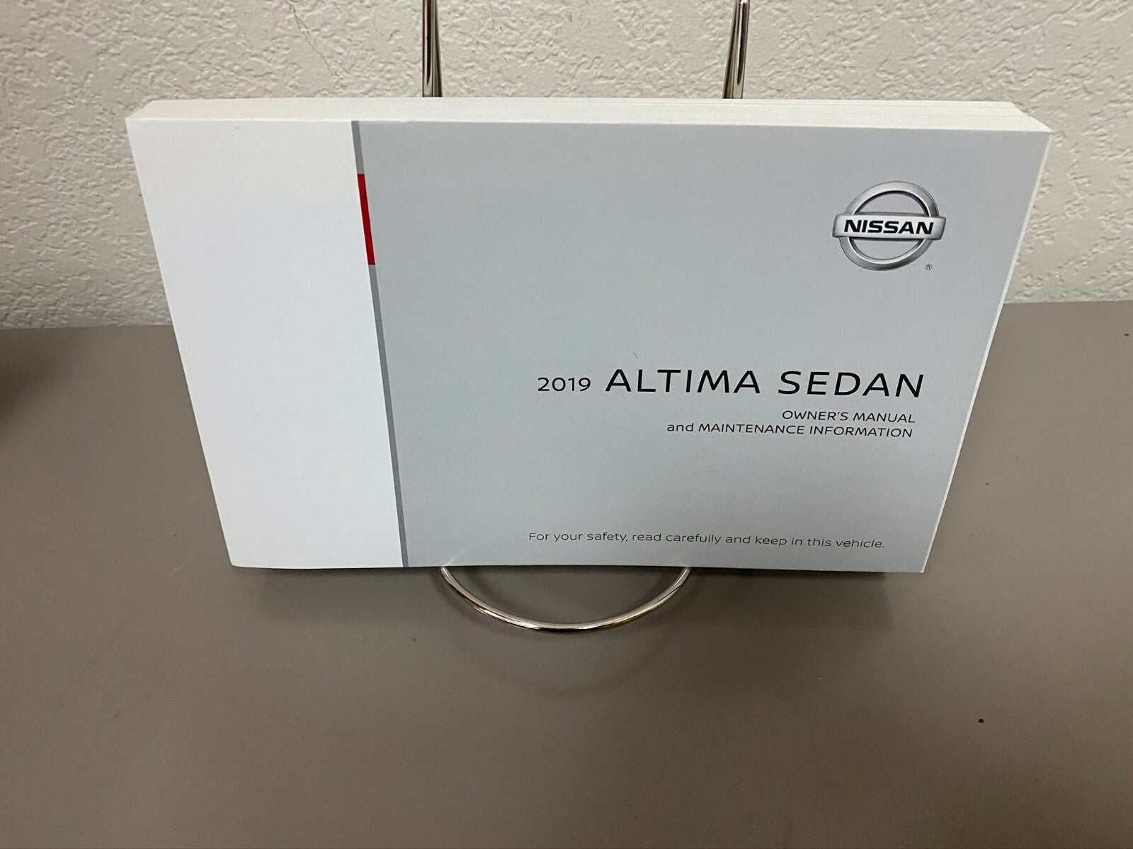 2019 Nissan Altima Genuine OEM Owner's Manual Set with Navigation Manual & Case