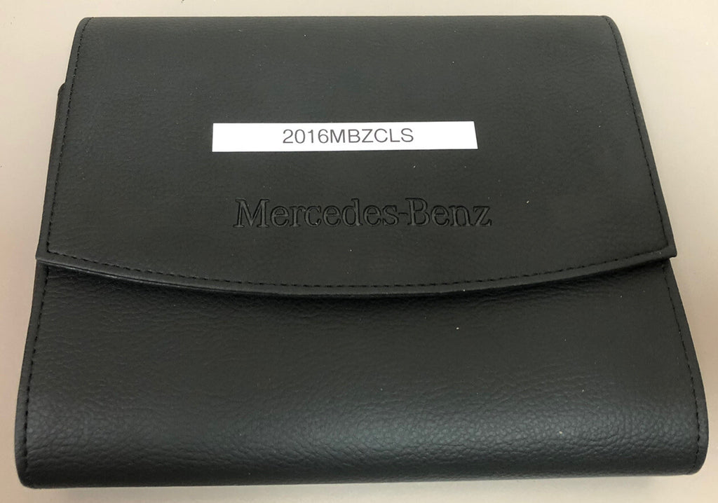 2016 Mercedes-Benz CLS 400 550 AMG 4MATIC Genuine OEM Owner's Manual Set w/Case