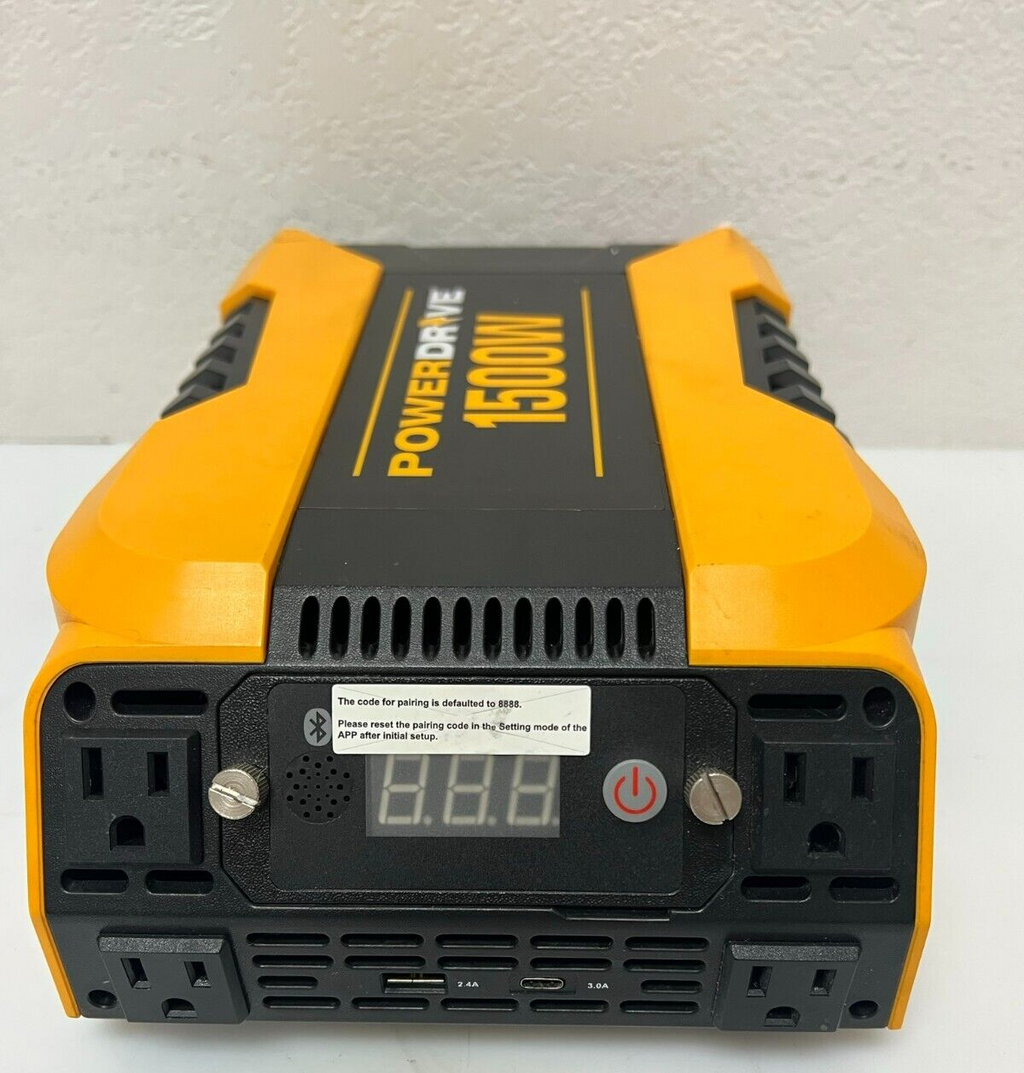 OPEN BOX -POWERDRIVE PD1500 POWER INVERTER W/FREE SHIPPING