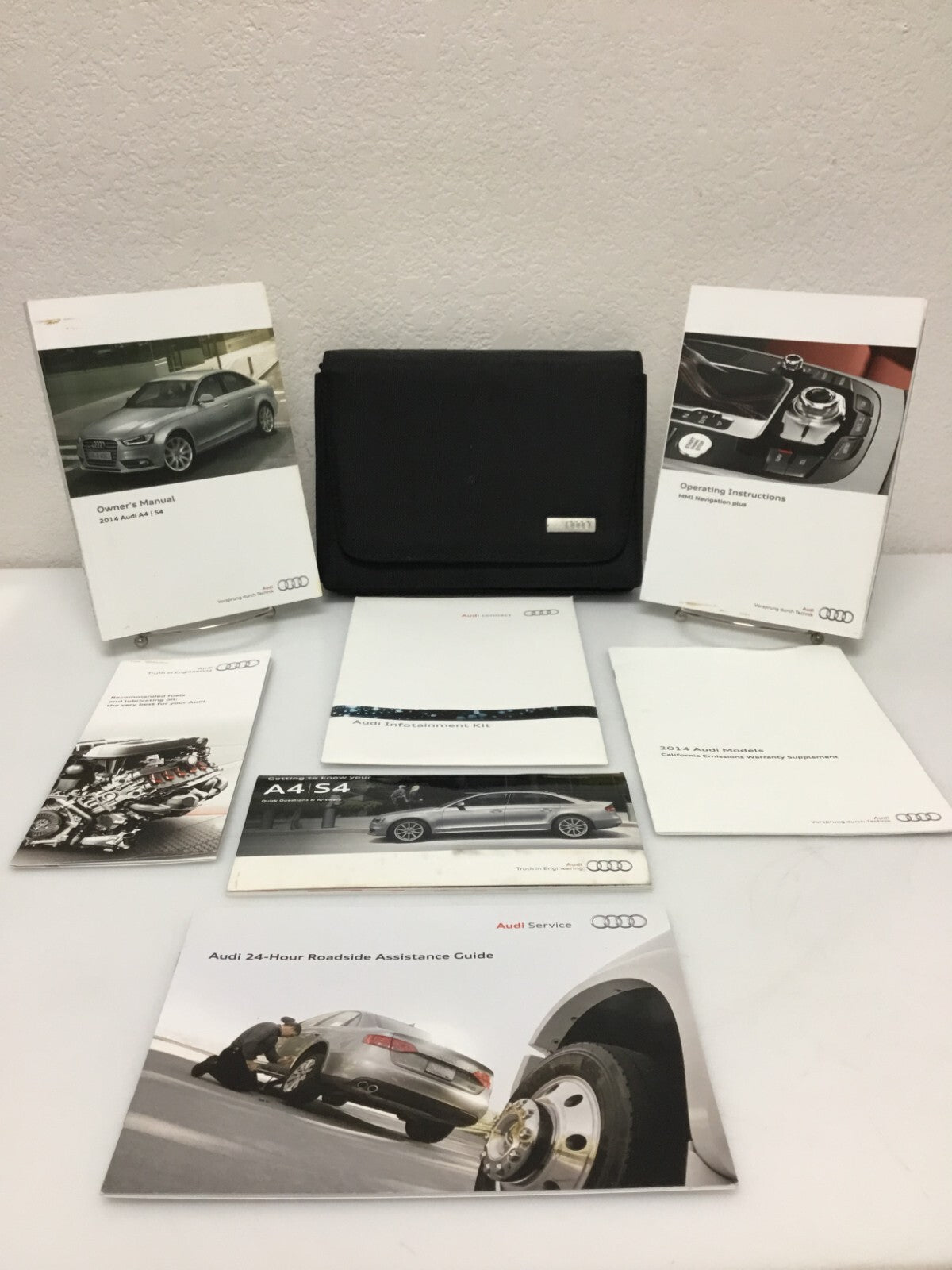 2014 Audi A4/S4 OEM Owner's Manual Set w/ Supplemental Manuals--Free Shipping!