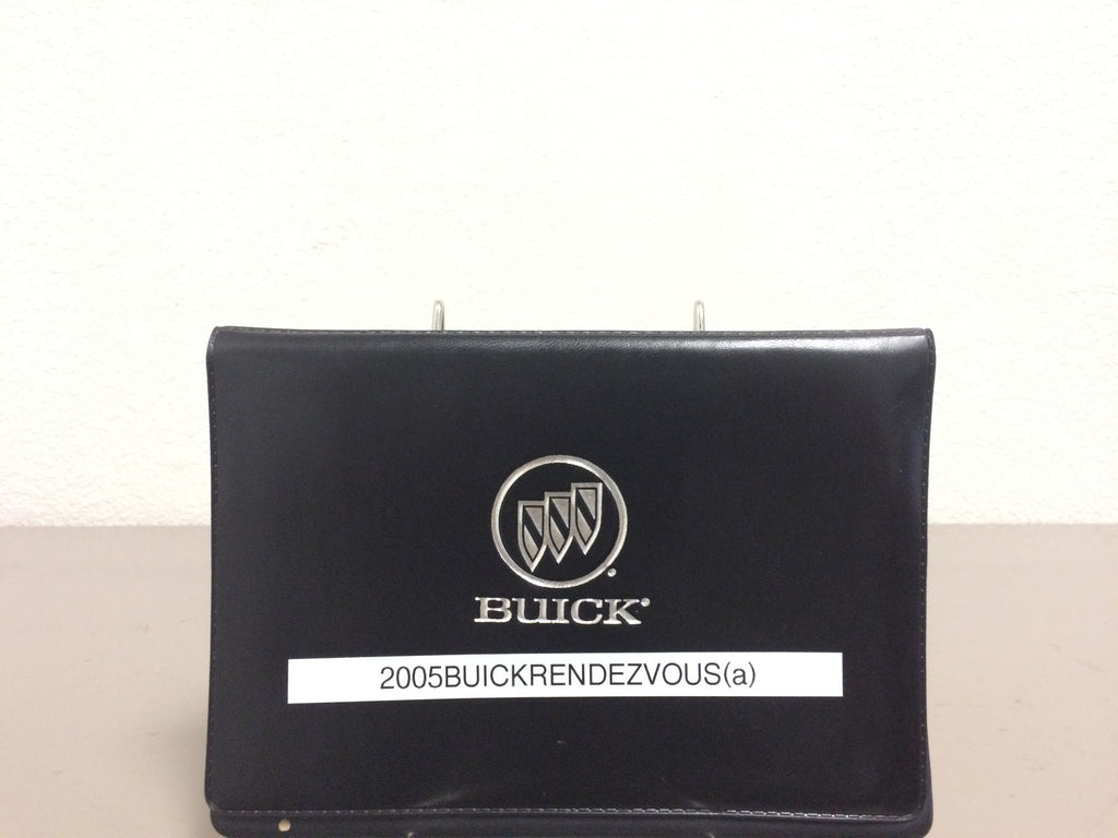 2005 Buick Rendezvous Genuine OEM Owner's Manual Set w/Bonus Key FOB-Ships Free!