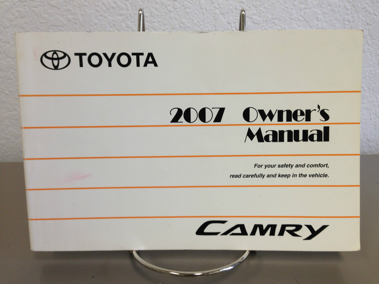 2007 Toyota Camry OEM Owner's Manual w/ Navigation Guide - Free Shipping