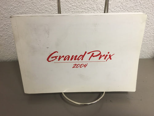 2004 Pontiac Grand Prix Genuine OEM Owner's Manual Set with Case-Free Shipping!