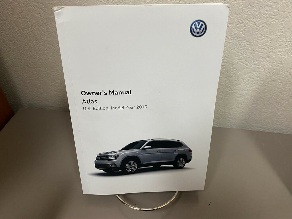 2019 Volkswagen VW Atlas Genuine OEM Owner's Manual Set w/Case -- Free Shipping!
