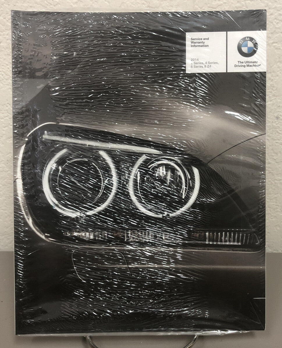 2014 BMW 4 Series Coupe 428i 435i xDrive Owner's Manual Set w/BMW Case and Navi