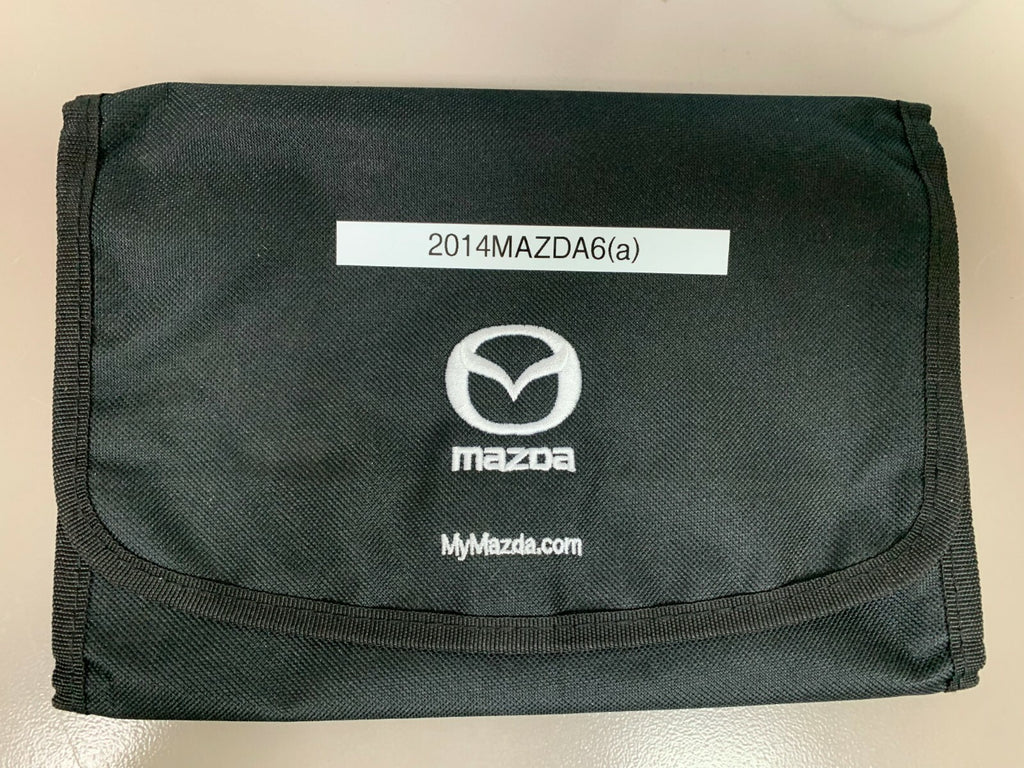 2014 Mazda 6 Genuine OEM Owner's Manual Set with Navigation Manual & Mazda Case!