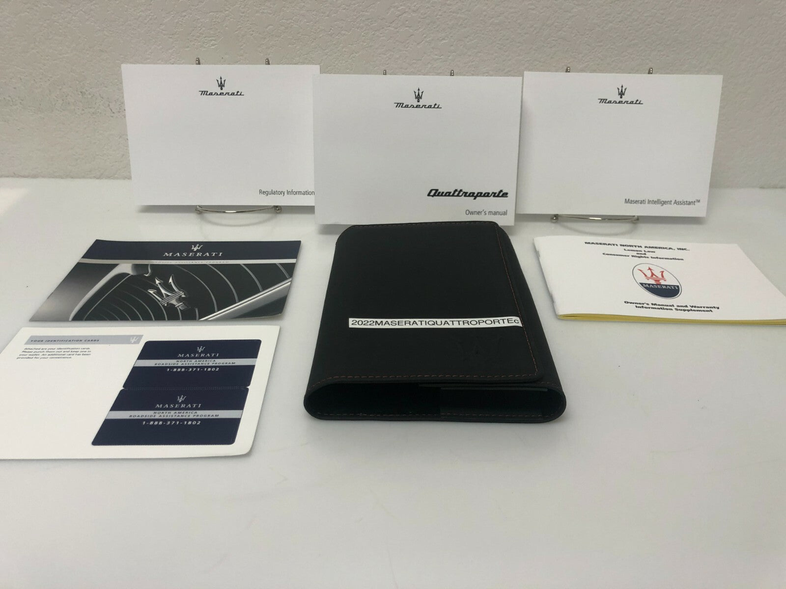 2022 Maserati Quattroporte Genuine OEM Owner's Manual w/Case Free Shipping