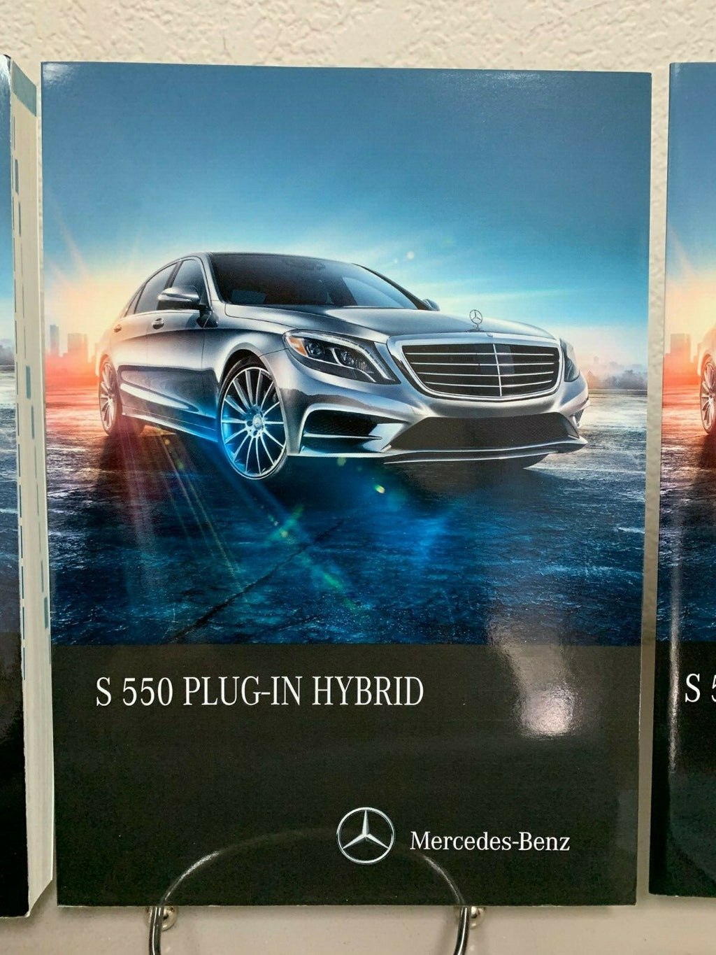2015 Mercedes-Benz Genuine OEM S-Class S550e Hybrid Owner's Manual Set w/Case