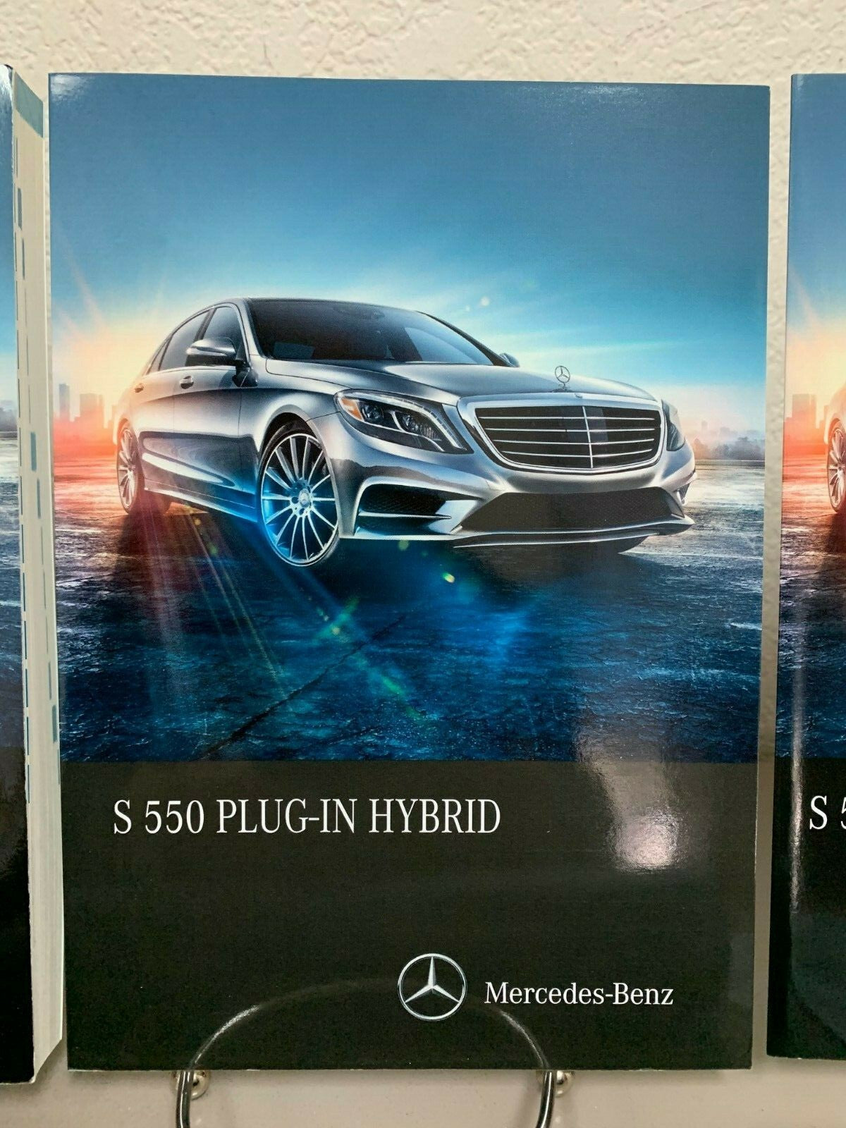 2015 Mercedes-Benz Genuine OEM S-Class S550e Hybrid Owner's Manual Set w/Case