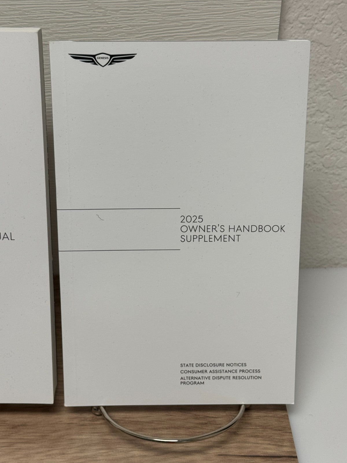 2025 Genesis G70 Genuine OEM Owner's Manual Set w/Protective Case