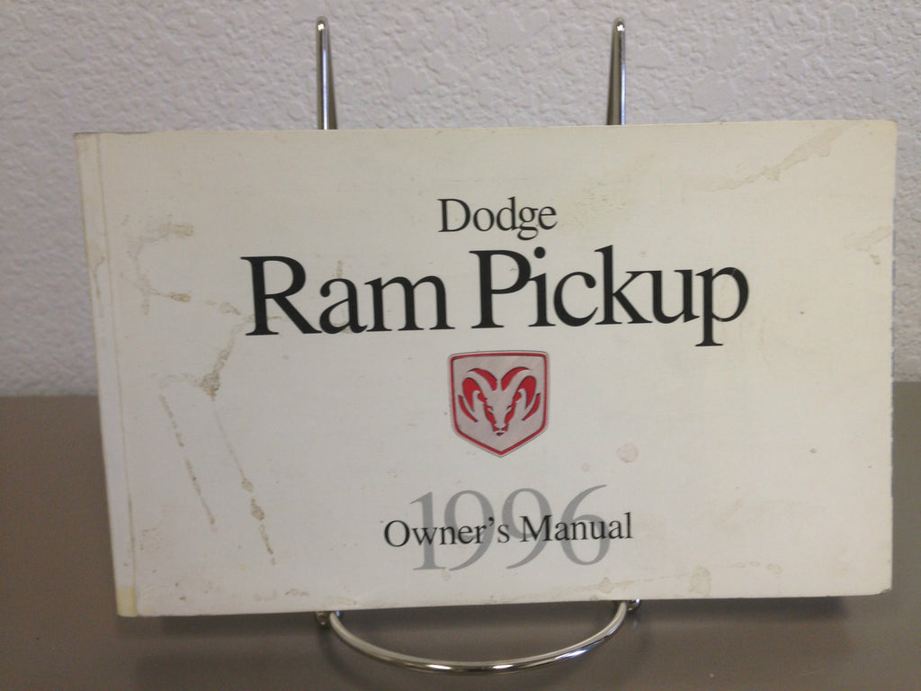 1996 Dodge Ram Pickup Genuine OEM Owner's Manual Set w/Dodge Case--Free Shipping